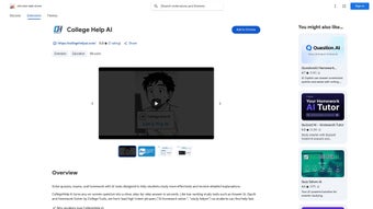 Image 0 for College Help AI