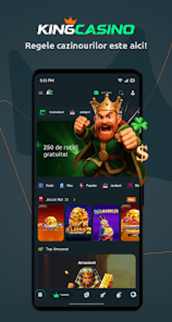 Image 0 for KingCasino Păcănele  Pari…