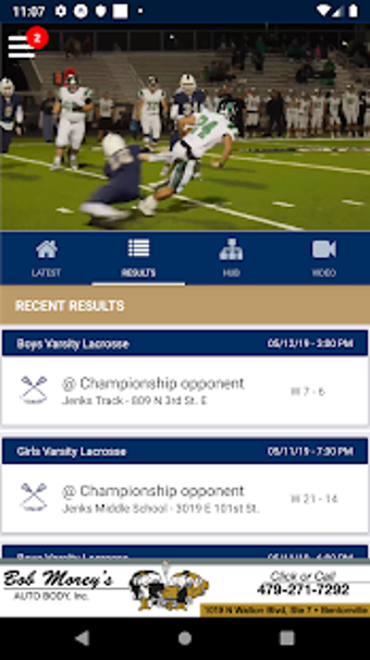 Imagen 0 para Bentonville West Wolverin…