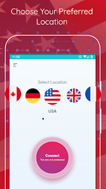 Imagen 1 para USA VPN - Unlimited , Fre…