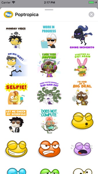 Image 1 for Poptropica Stickers
