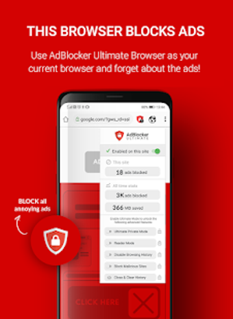 Image 0 for AdBlocker Ultimate Browse…