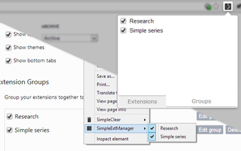 Imagen 2 para SimpleExtManager for Chro…