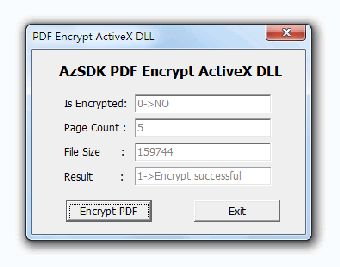 Image 0 for AzSDK PDF Encrypt ActiveX…