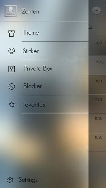 Image 3 for GO SMS METAL THEME
