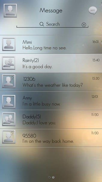 Image 2 for GO SMS METAL THEME