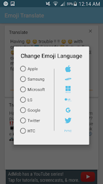 Image 0 for Emoji Translate