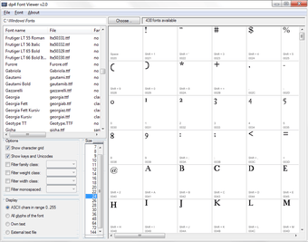Image 0 for dp4 Font Viewer (32-Bit)