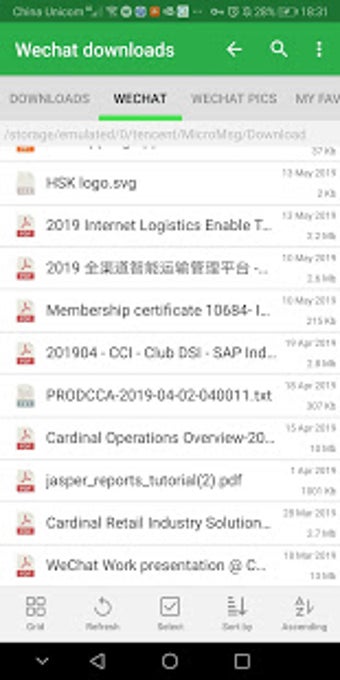 Image 3 for Download manager for Wech…