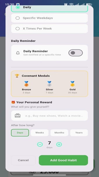 Imagen 0 para Covenant: Habit Tracker