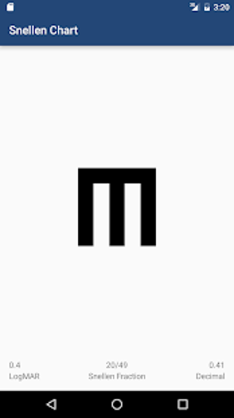 Image 0 for Snellen Chart