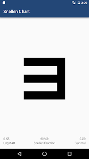 Image 0 for Snellen Chart