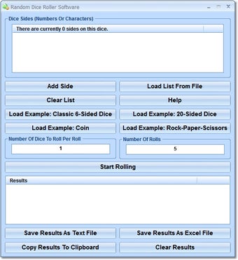 Image 0 for Random Dice Roller Softwa…