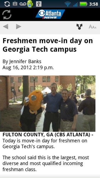 Imagen 1 para CBS Atlanta Mobile