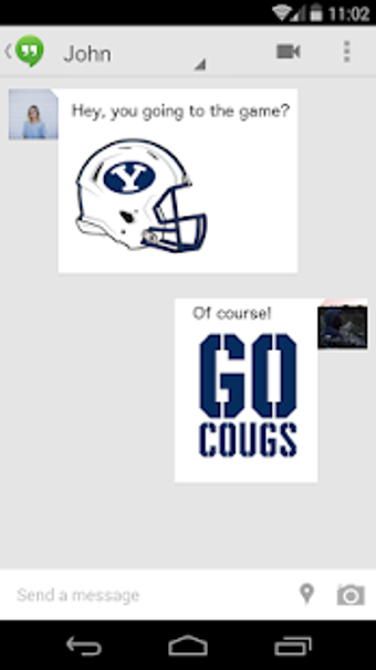 Imagen 1 para Rep the Y - BYU emoji key…