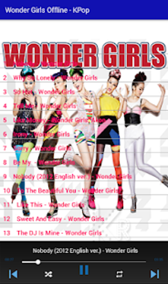 Imagen 1 para Wonder Girls Offline - KP…