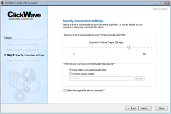 Imagen 0 para ClickWave - Audio File Co…