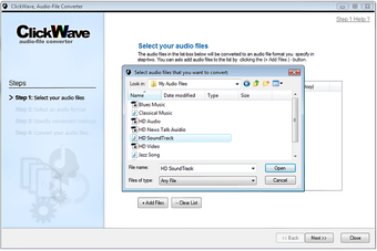 Imagen 2 para ClickWave - Audio File Co…