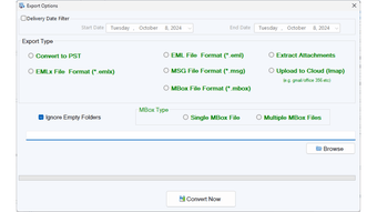 Image 0 for Softaken OLM to EMLX Conv…
