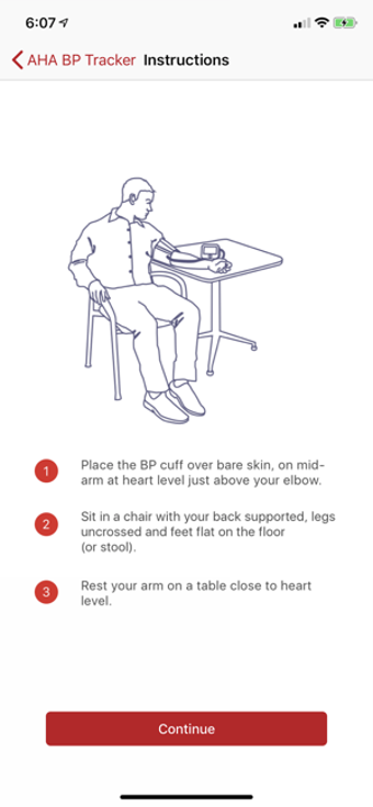 Image 1 for AHA BP Tracker