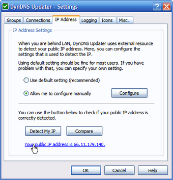 Image 1 for DynDNS Updater