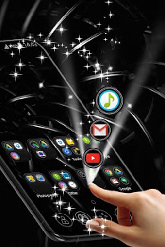 Image 0 for Black 3D Launcher