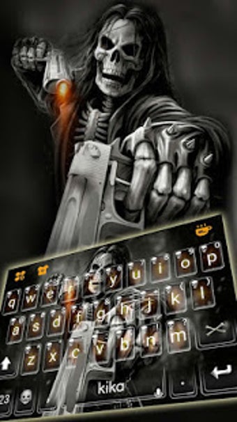 Image 0 for Badace Skull Guns Keyboar…