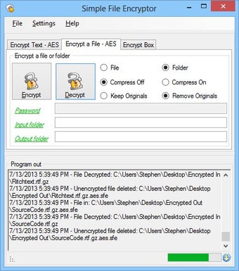 Image 2 for Simple File Encryptor