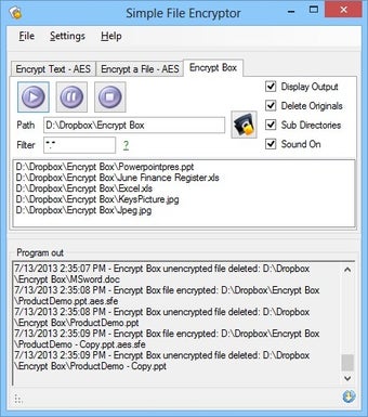 Image 3 for Simple File Encryptor