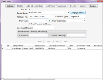 Image 1 for Dumisoft Cheque Writing