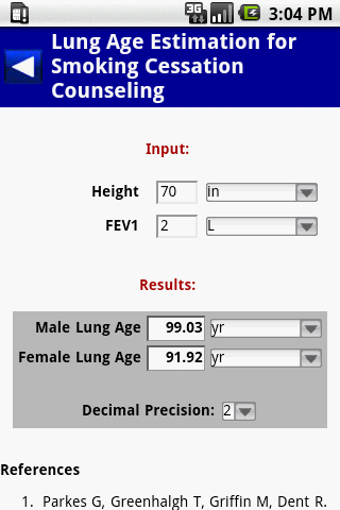 Image 2 for MedCalc 3000 Pulmonary