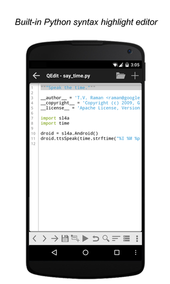Imagen 1 para QPython3 - Python3 for An…
