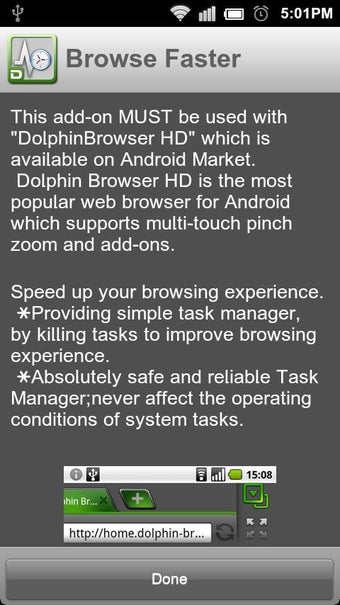 Image 0 for Browse Faster for Dolphin