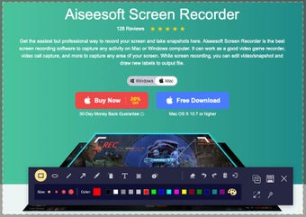 Imagen 1 para Aiseesoft Screen Recorder