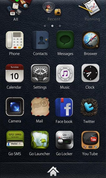 Imagen 1 para Sira GO Launcher Theme