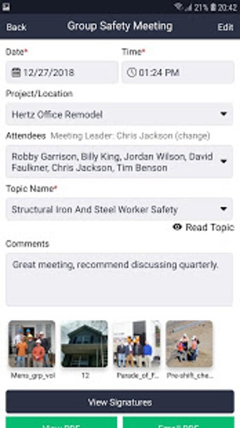Image 1 for Safety Meeting Pro (Check…