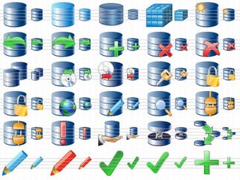 Image 0 for Perfect Database Icons