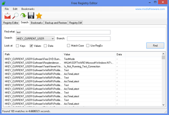 Image 0 for Free Registry Editor