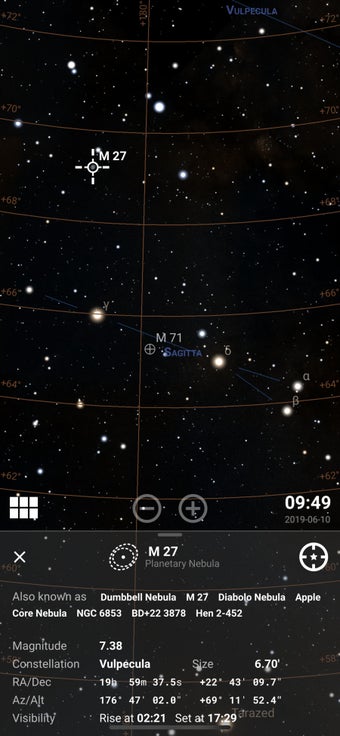 Image 2 for Stellarium Mobile Plus Sk…