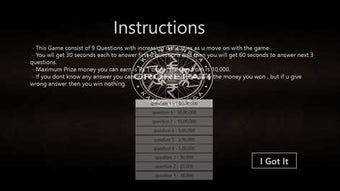 Image 1 for KBC-game for Windows 10