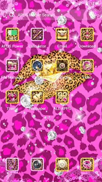 Image 3 for Golden Pink Sexy Leopard …