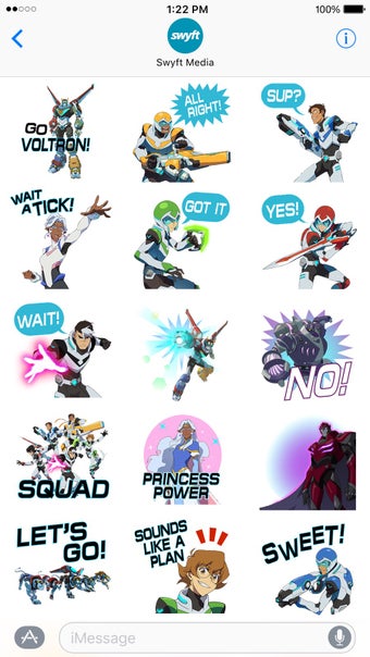 Image 3 for Voltron Stickers