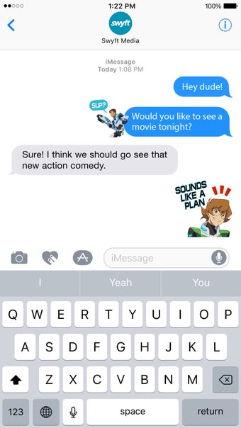 Image 0 for Voltron Stickers