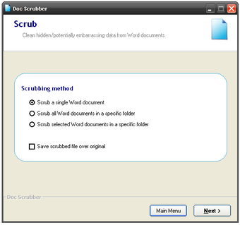 Imagen 4 para Doc Scrubber