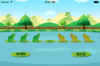 Image 0 for Frog Jump Puzzle