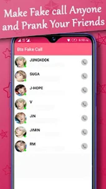 Imagen 1 para BTS Video Call & Chat Sim…