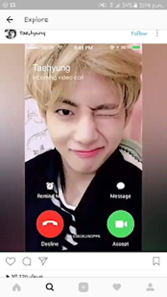 Imagen 2 para BTS Video Call & Chat Sim…