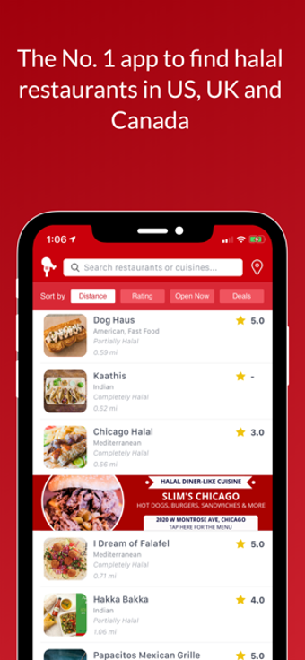 Image 0 for CraveHalal: find halal fo…