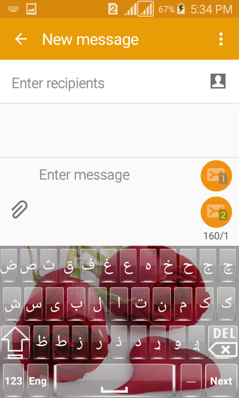 Image 2 for Love Pashto Keyboard (Afg…