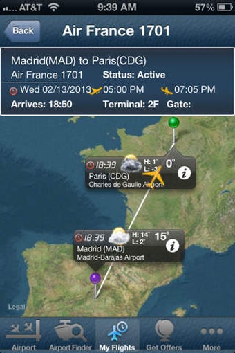Imagen 0 para Madrid Airport (MAD) Flig…